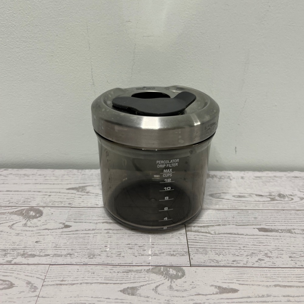 Breville Coffee Grinder Grounds Container Bin with Lid Replacement Part
